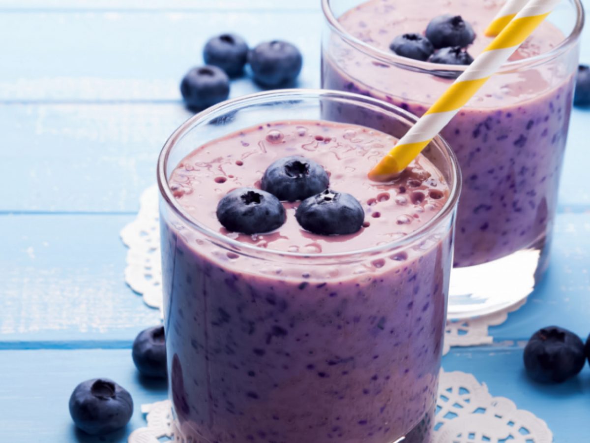 blueberry smoothie