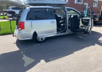 Accessible 2012 Grand Caravan - right side door open