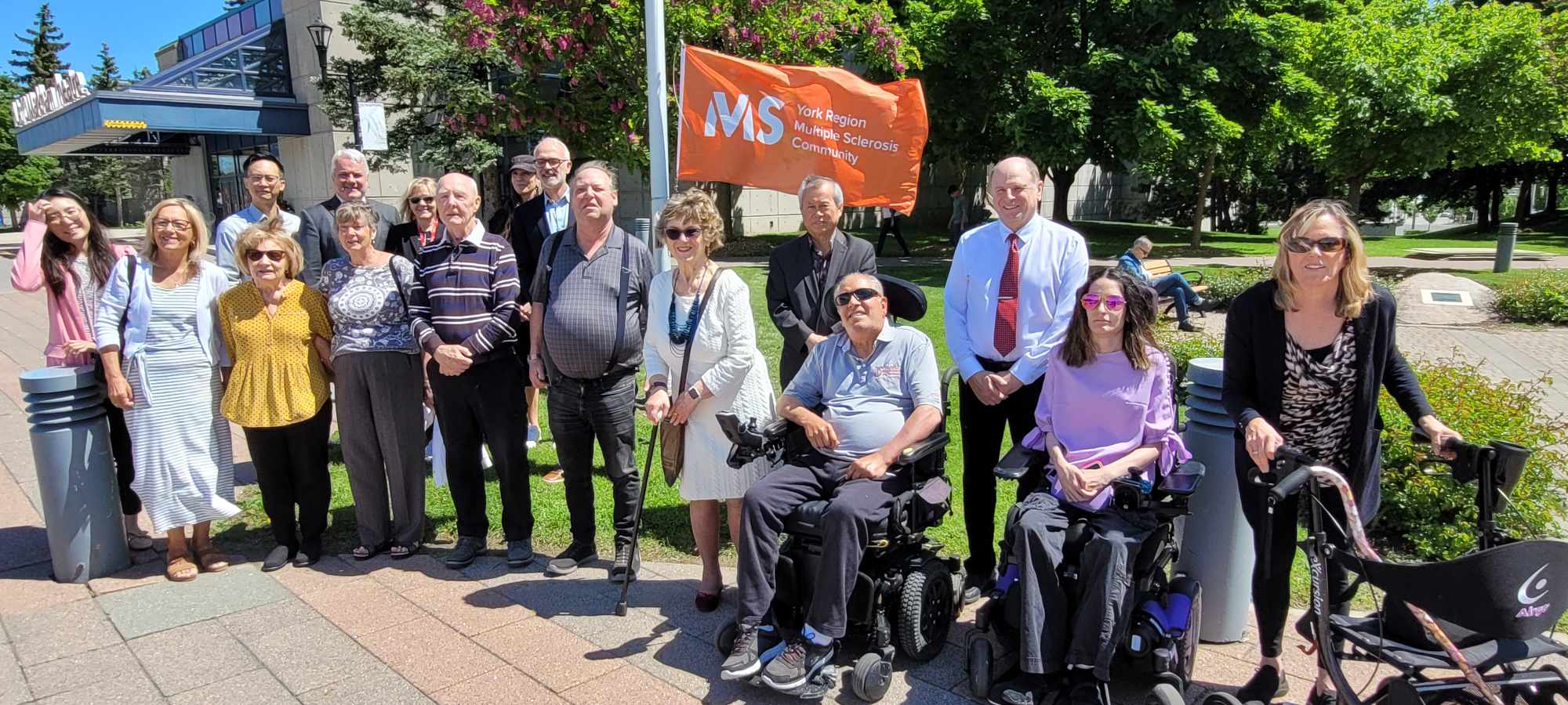 MY MS FAMILY FLAG in City of Markham.