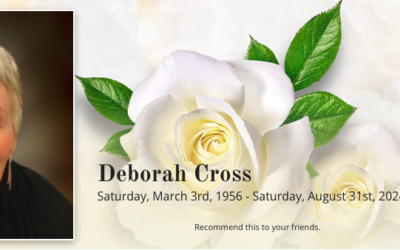 In memory of Deborah Cross